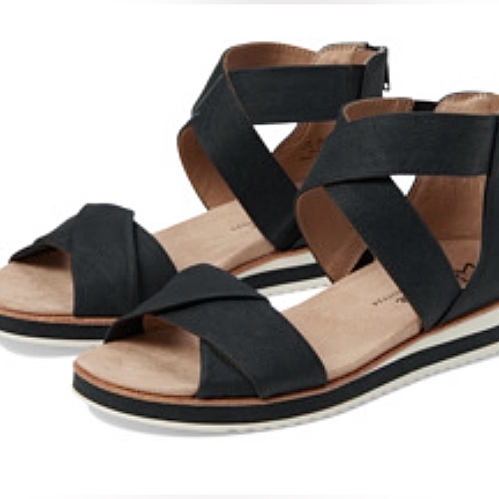 LifeStride Velocity Zoom Strappy Platform Sandals 7.5M